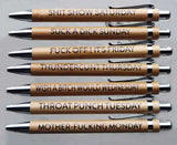 Snarky Funny Pen Sets