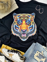 Eye of the Tiger Black Sweatshirt