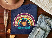 "Grateful" Perfect for Fall Graphic Tee