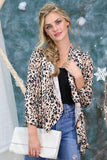 Plus Size Draped Cardigan (2 Print Options)