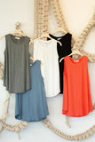 The Perfect Sleeveless Tunic Top (Multiple Color Options)