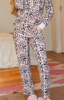 Cozy Long Sleeve Henley Pajama Set