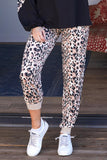 Trendy Leopard Print Joggers